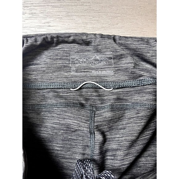 Patagonia Womens Size Small Diversifly Capris Cropped Tights Drawstring Gray - Picture 3 of 5